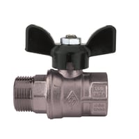 1/4″ kuglehane med t-greb