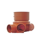 Uponor 110 x 315 mm TP3-brnd, glat, venstre tillb