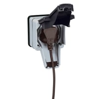 Plexo IP66 underlag for Mosaic, lang hals, gr
