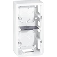 Mosaic underlag (5M), 40 mm, lodret, hvid - Legrand