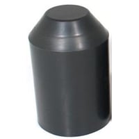 Krympe endehtte med lim 55/26 MM sort billede