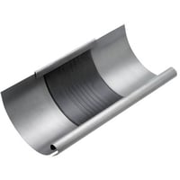 VMZINC ekspansionsstykke for 11″ halvrund tagrende