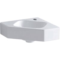 Geberit iCon hjrnehndvask, 460 x 330 x 130 mm, hvid