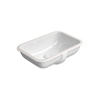 GSI Classic hndvask til underlimning, 55 x 38 cm med overlb