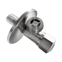 DRJ rustfri stopventil 1/2x3/4