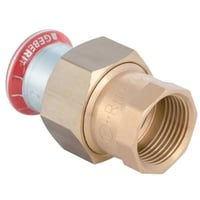 Geberit Mapress union, el-forzinket, 28mm, 1 1/4'' indvendigt gevind