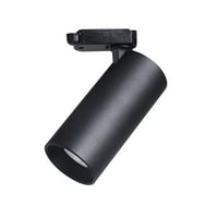 Turno GU10 max 50W, sort skinnespot, 3F