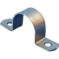 Kabelb?jler af varmegalvaniseret st?l med 2 lap til ?26 mm - 100 stk