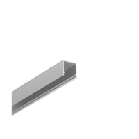 Topmet Aluprofil SMART10 AC2/Z, påbygning, LED skinne, 2 meter, aluminium (anodiseret)