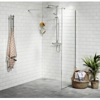 Vetro brusevg, 60 cm, 6 mm klart hrdet glas, EasyClean