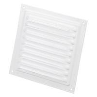 Jalousirist med insektnet, 200×200 mm, hvid – Duka