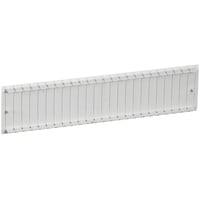 Dksel for afblnding 6xM36 - lysegr