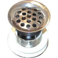 VIEGA Bundventil 1 1/4 med rist og overløb