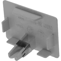 OBO Kabelkanal WDK - Endestykke, 60 x 88,5 mm (til WDK60090), lysegr