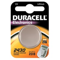 Duracell batteri, Electronics CR2430, 1 stk.