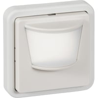 LK OPUS 74, Adapterdksel til 1 modul FUGA 180 graders PIR, 1 modul, lysegr - Lauritz Knudsen