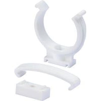 Hvid PP klemmer?rb?rer 40MM