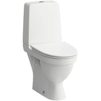 14: Laufen Kompas Gulvstende toilet med P-ls, 650x360mm. Hvid LCC glasur.