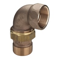 3/4″ Vinkel forskruning muffe/nippel, rdgods silicium bronze – Viega