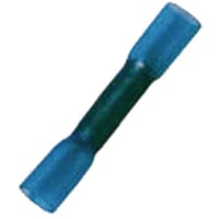 Presmuffe varmekrymp isoleret blå 1,5-2,5mm2 - (50 stk.)