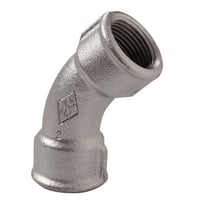 Billede af Vinkel GALV. MF/MF 45GR 1/2