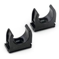 20mm HF rrholder, sort RAL 9005