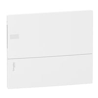 Afdkning MiniPragma, planforsnket, 3 rkker, 12 moduler, hvid - Schneider Electric