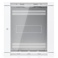 Ubiquiti UACC-RACK-12U-WALL-600-G, vgmonteret rack, 12U, 600 mm dybde, sort