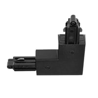 Nordtronic Square 1-faset - L-stykke, udvendig, sort billede