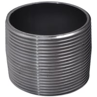 Nippelrør sort 11/4 sammenskåret