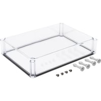 Fibox EKP80-T lg, transparent, 380 x 280 x 80 mm