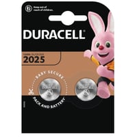 4: Duracell batteri, Electronics CR2025, 2 stk.