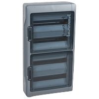 Gruppetavle Plexo IP65, 4x18 modul