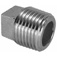 Rustfri (AISI 316) prop m. 4-kant, "