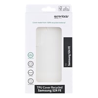 Essentials Samsung Galaxy S24 Fe Recycled Tpu Back Cover, Transparent