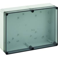 Montagekasse TK PS3625-11-TO, 360x254x111 mm, transparent låg - Spelsberg