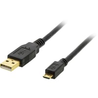 Deltaco Usb 2.0 Cable Type A Ma - Type Micro B Ma, 5-pin, 2m, Black