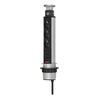 Billede af Brennenstuhl Tower Power Bord 3 x CEE 7/4, 2 USB