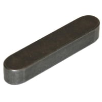 DIN 6885A pasfeder sort, lngde 60mm, bredde 4mm