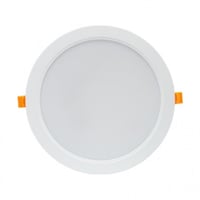 Spectrum LED indbygningspanel, 24W, 22 cm, IP54, hul: 19,5 cm, 3000K, ikke dæmpbar