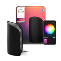 Philips Hue Play - Bordlampe - LED - tone hvid og farveomgivelser - 2000-6500 K - mat sort