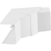 Hager Kabelkanal LF – Indvendigt hjrne, 30 x 30 mm (til LF 30030), perlehvid