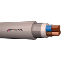 4×10 mm Armeret installationskabel halogenfri, HIKA, afmlt pr. meter (klippes) – Prysmian