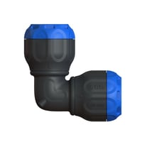 Isiflo Sprint vinkel 90, 32 mm, komposit, PN16