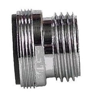 Overgangsnippel, 24mm x ", krom - Neerskov