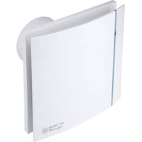Silent 100 Design Chz: Vdrumsventilator Med Kuglelejer Justerbar Efterlbs Timer Hygrostat Til Hvid &