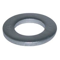Skive M24, 25 x 44 x 4 mm, A4 rustfrit stl, DIN 125