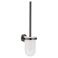 Grohe Essentials toiletbrste, vgmonteret, poleret hard graphite