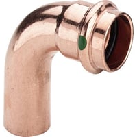 22 mm bjning 92 muffe/nippel Profipress - Viega billede