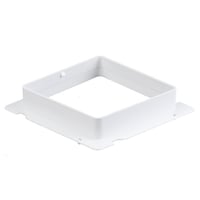 Duka Overgangsstykke, 100×150 mm, Hvid, Type 6A